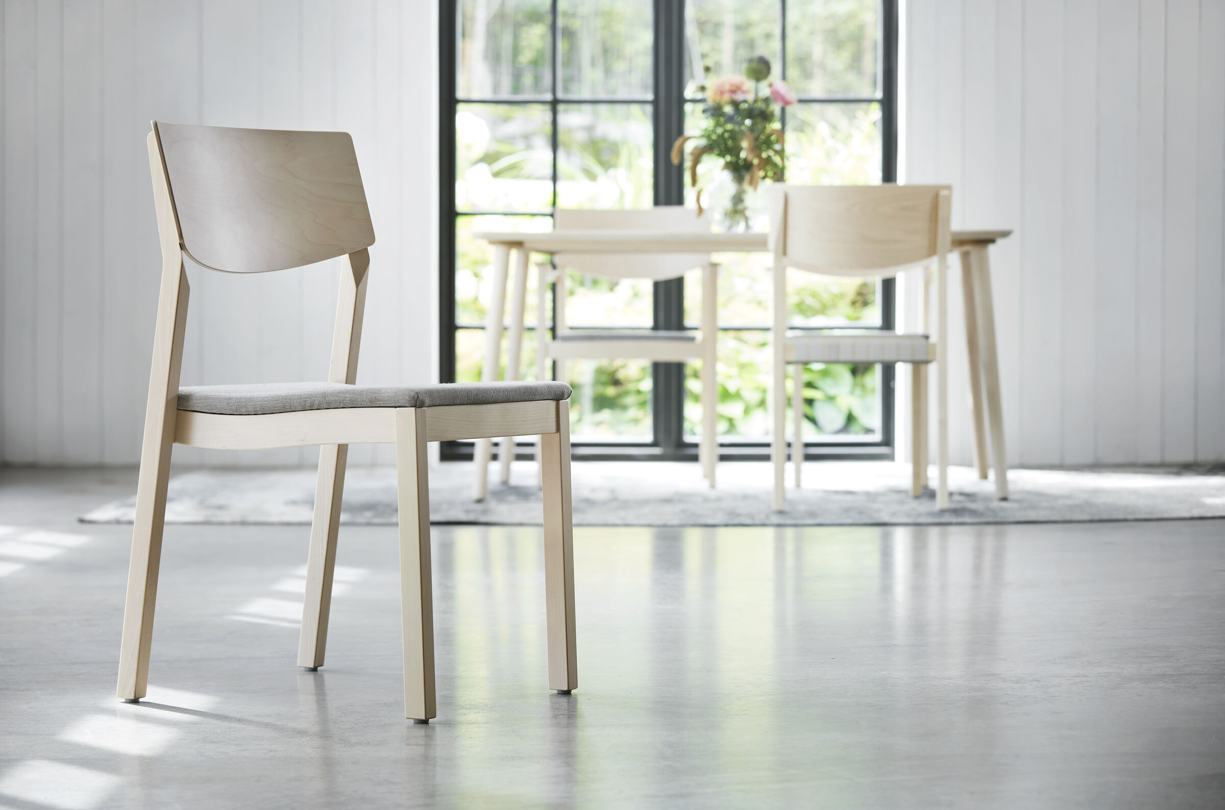 Anyday stol + Alex bord rektangulärt 0402