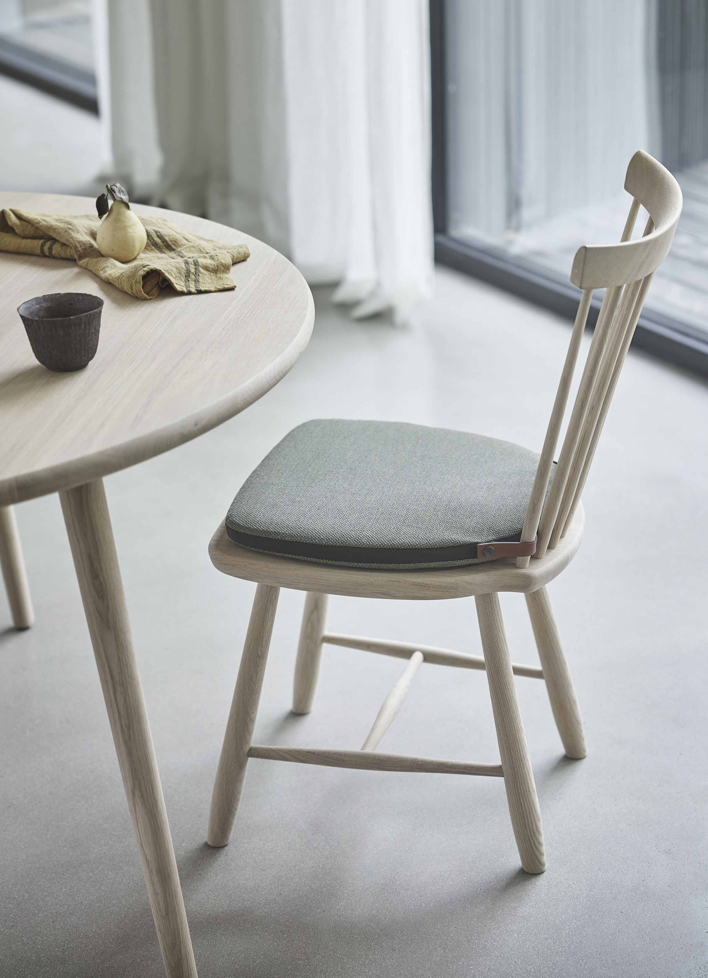 Stolab© Lilla Åland seat cushion Kvadrat Fiord 2 - col. 961 detail