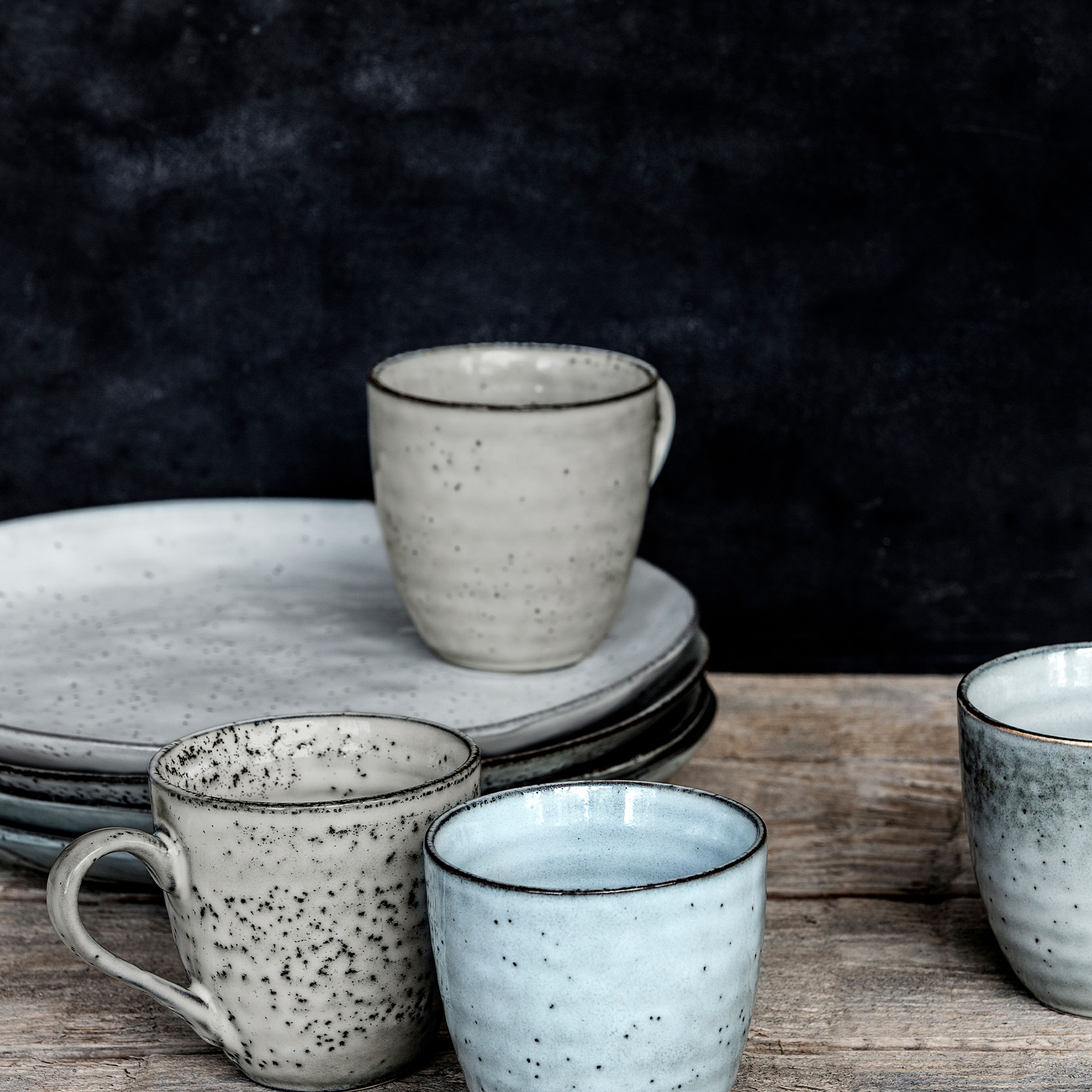 Mugg Rustic Stengods 9 cm