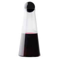 Fia karaffel 1 liter, klar/sort