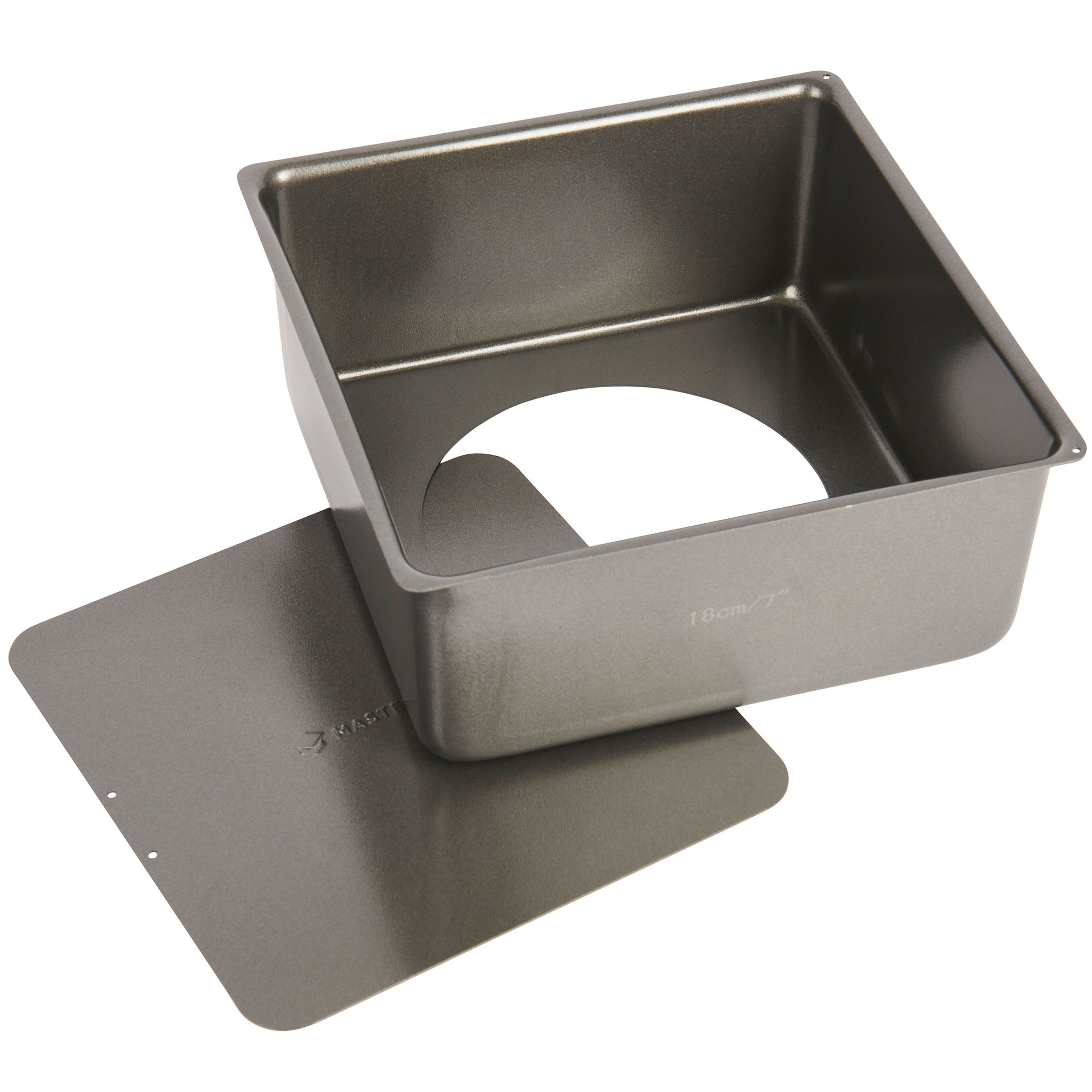 Fyrkantig Bakform Löstagbar Botten Non-stick 18 cm