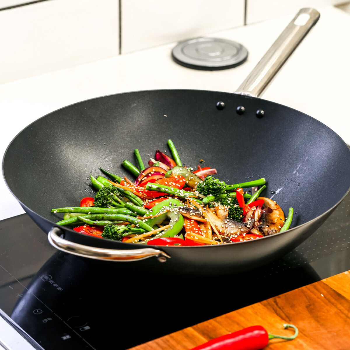 Professionel wok Ø30 cm. 