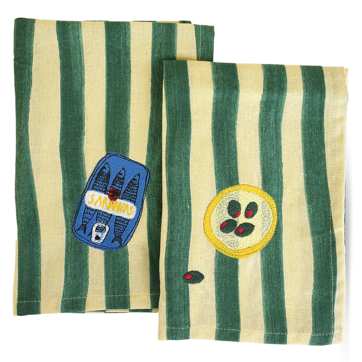 Sera servett 45 x 45 cm 2-pack, grön