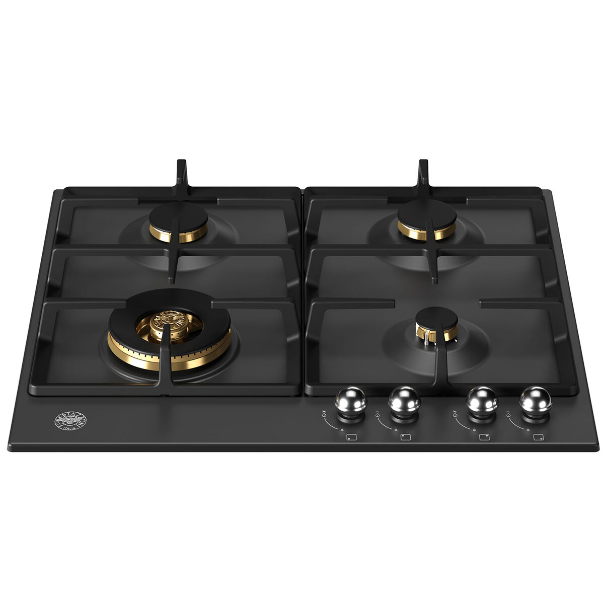 Heritage P604LHERNE Gasskomfyr 60 cm, Svart
