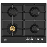 Heritage P604LHERNE Gasskomfyr 60 cm, Svart