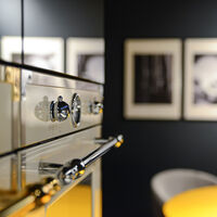 F609HEREKT Heritage indbygget ovn elfenbenshvid/krom 60 cm.