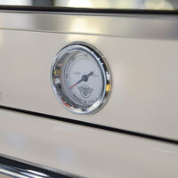 F609HEREKT Heritage indbygget ovn elfenbenshvid/krom 60 cm.