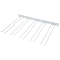 Glasophæng til væg 20 glas sølv