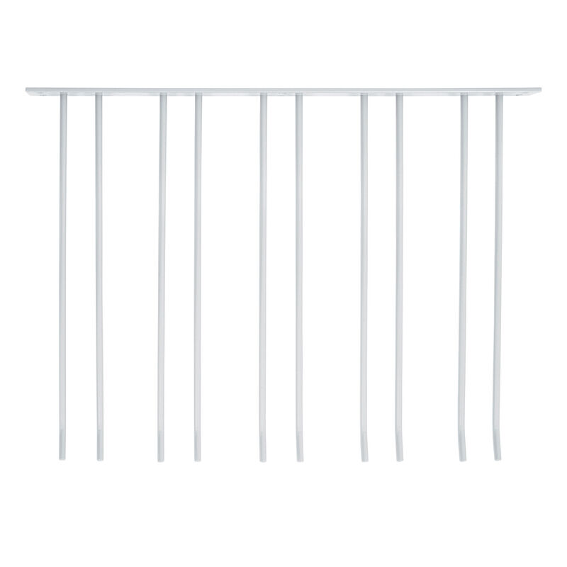 Glasophæng til væg 20 glas sølv