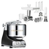 Assistent AKM 6230 røremaskine + komplet kødhakker, sort