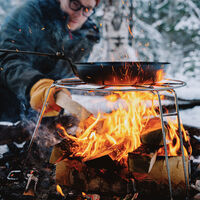 Matlagingsstativ for stekepanner