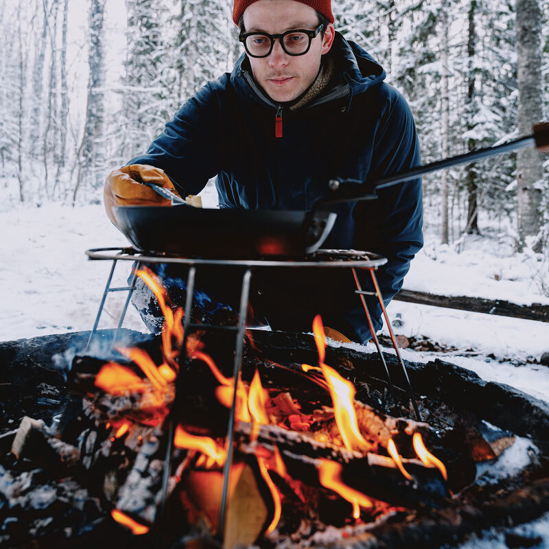 Matlagingsstativ for stekepanner