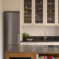 RBM60F5FXNCM Master kjøleskap/fryser frittstående 201 cm, rustfri