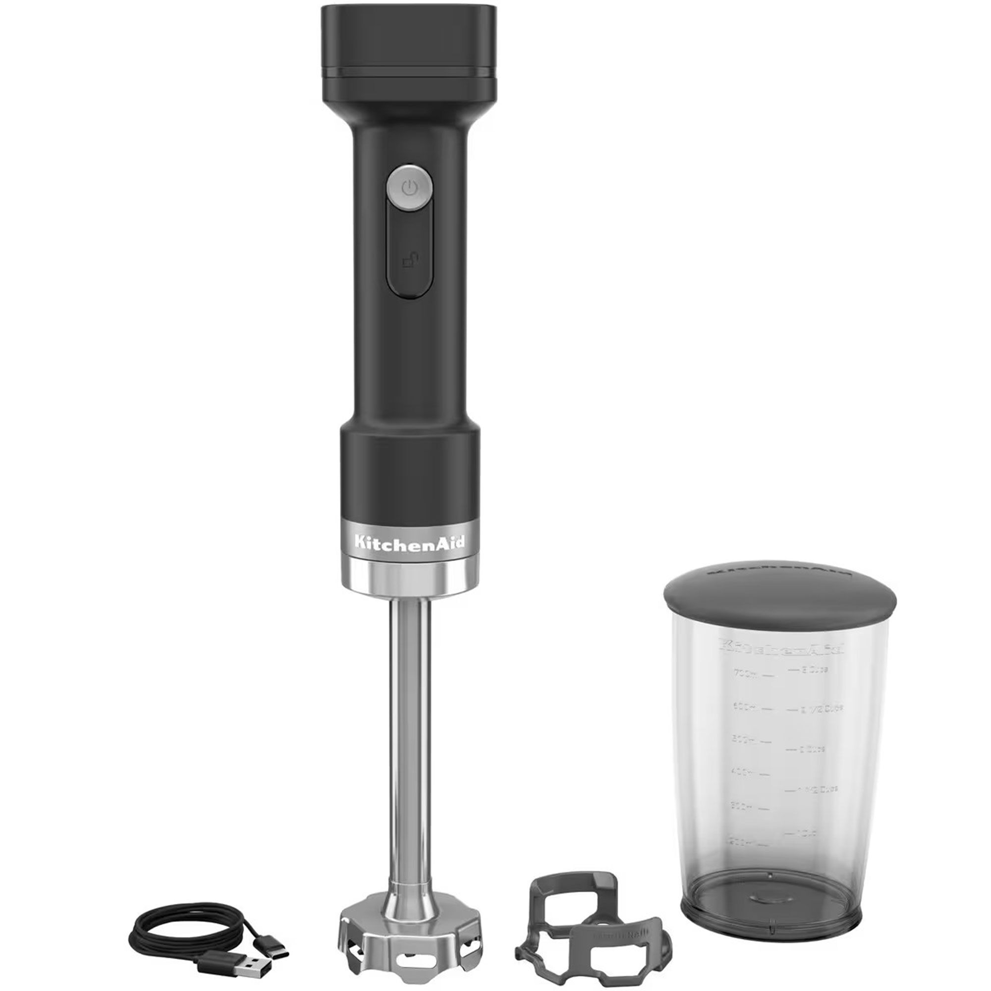 KitchenAid Go ledningsfri stavblender 12V med batteri og tilbehør