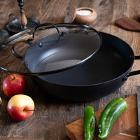 Traktørpanne 30 cm, lettvektsstøpejern