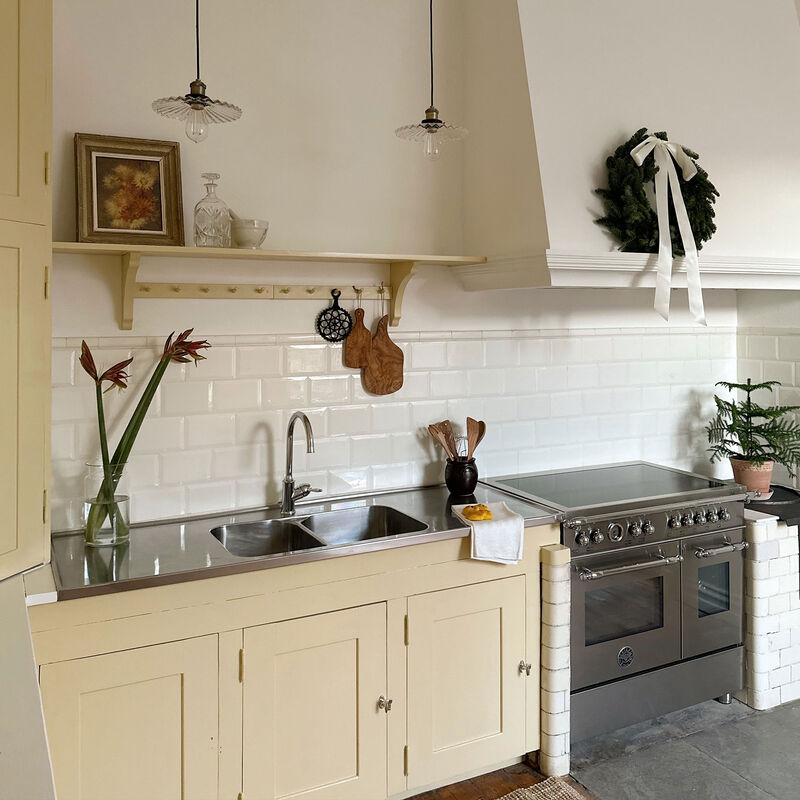 HER95I2EXC Heritage induksjonskomfyr med dobbeltovn 90 cm, 5 soner, rustfritt stål