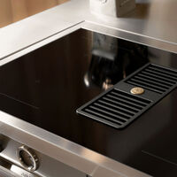 Bertazzoni MASCH94I1EXT Master Induktionskomfur med integreret blæser, rustfrit stål