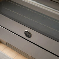 Bertazzoni MASCH94I1EXT Master Induktionskomfur med integreret blæser, rustfrit stål