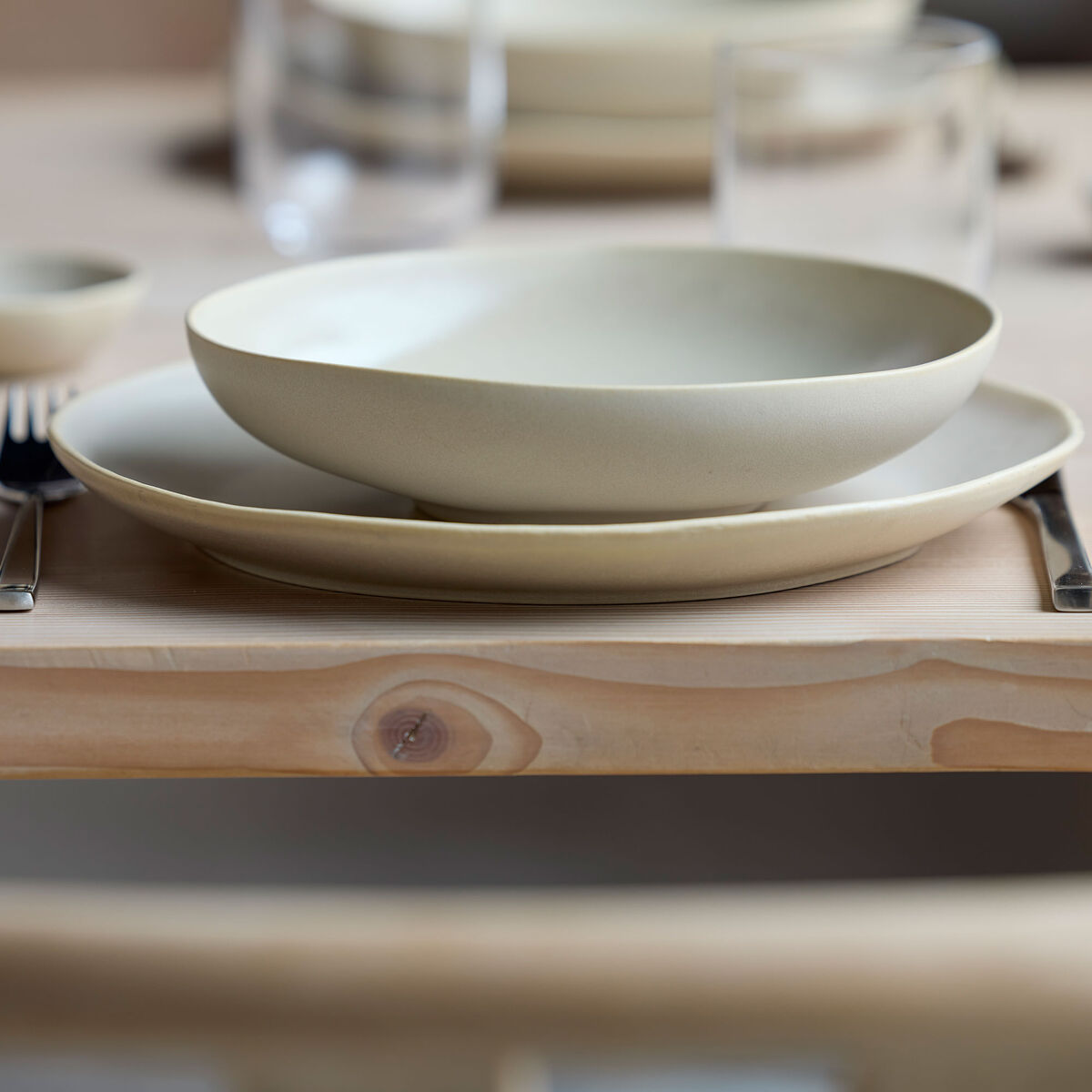 Villa Collection Shoku frokosttallerken Ø20 cm, soft beige