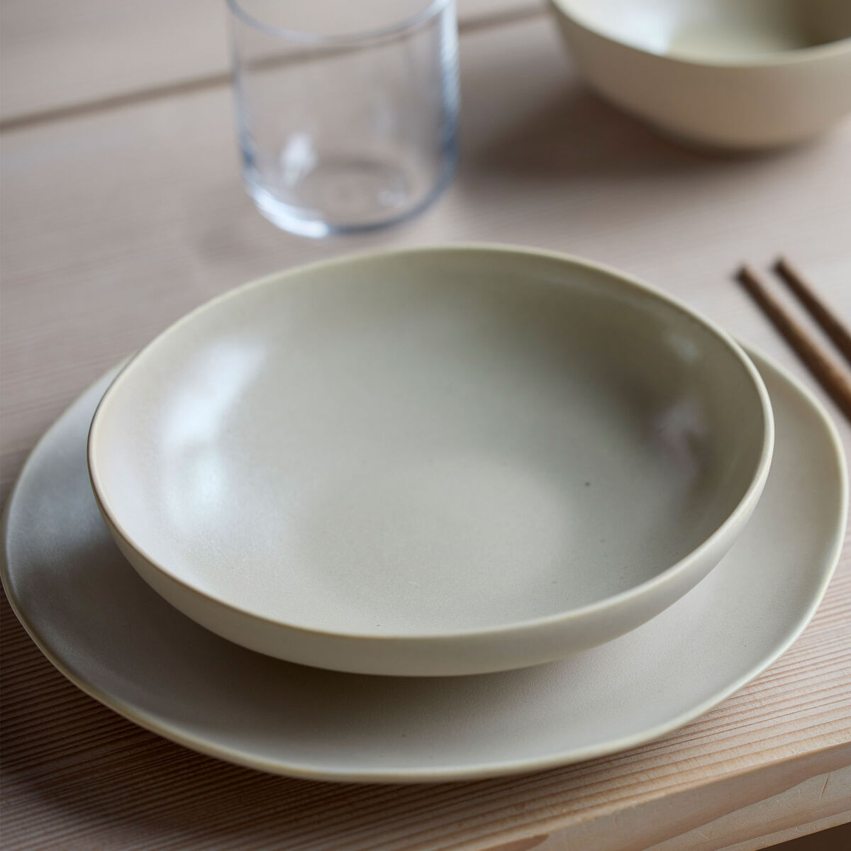 Villa Collection Shoku frokosttallerken Ø20 cm, soft beige