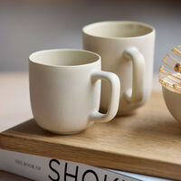 Villa Collection Shoku krus med hank 23 cl, soft beige
