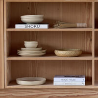 Villa Collection Shoku serveringsfad Ø28 cm, soft beige