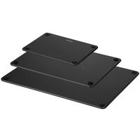 Leikkuulautasetti 3 kpl, musta