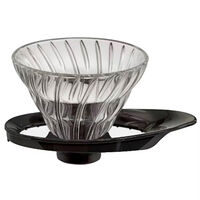 1 Cup Dripper V60 Glas m. sort