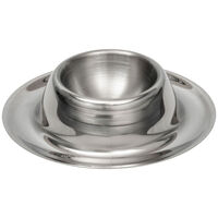 Eggkopper 4 deler, rustfritt stål