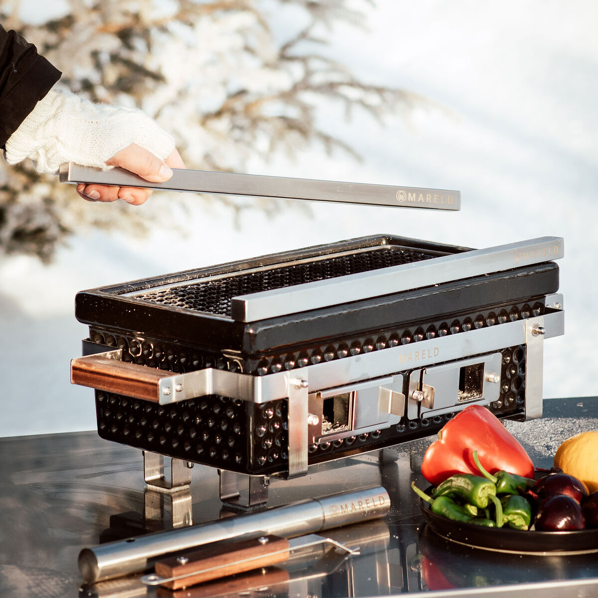 Hibachi grillstænger, 2 stk