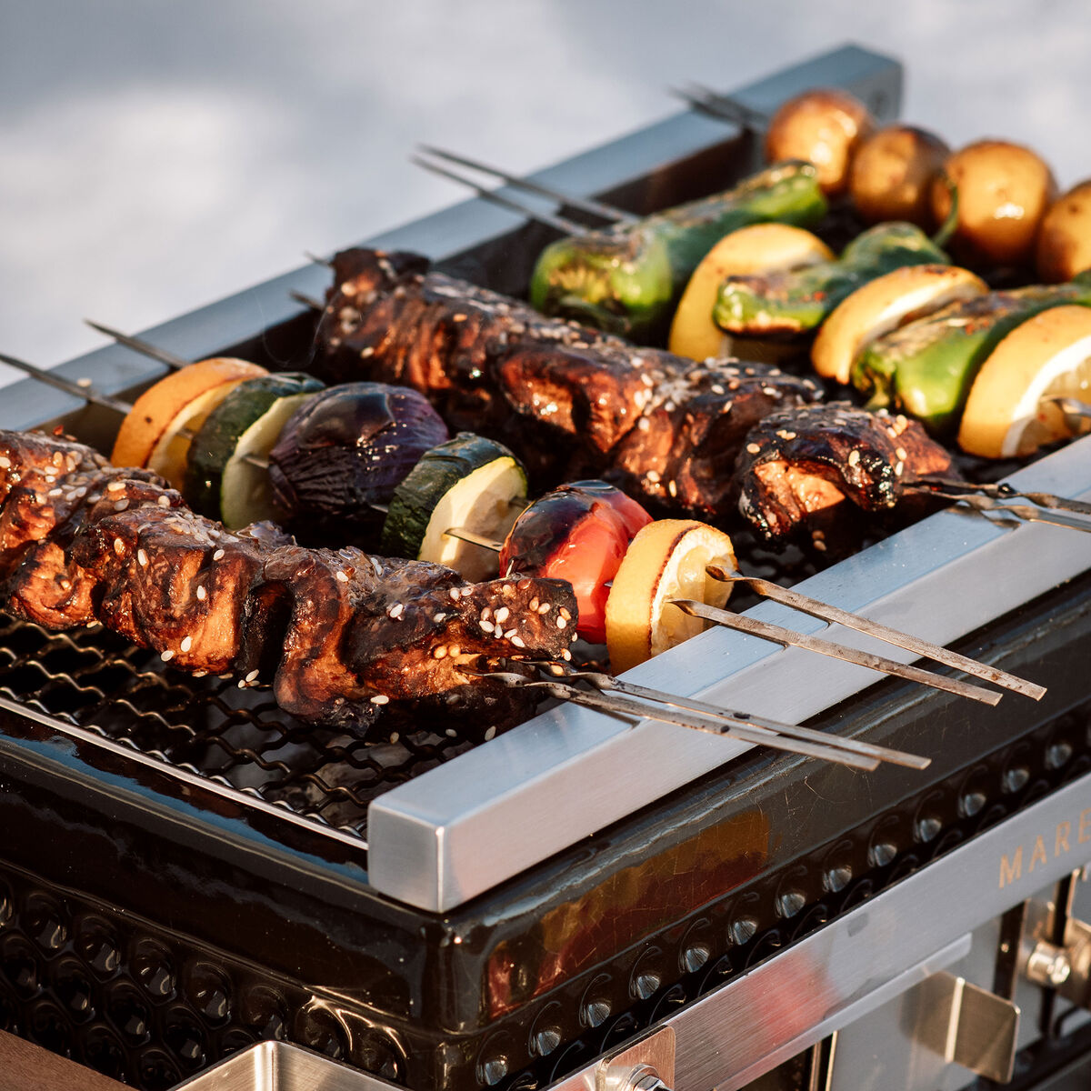 Hibachi grillstænger, 2 stk