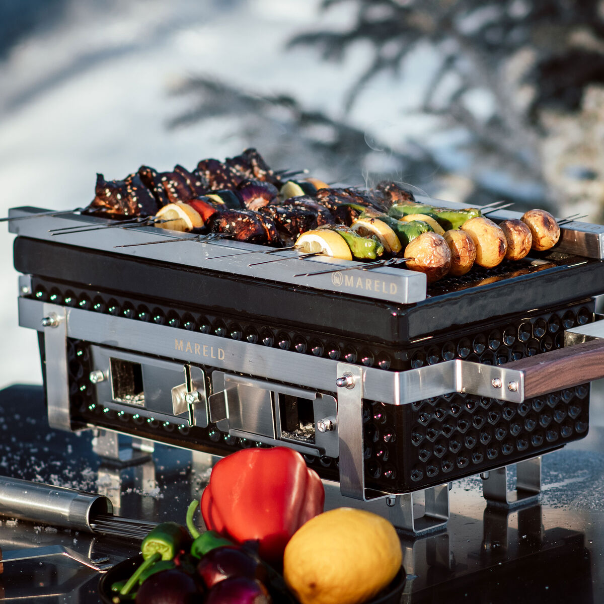 Hibachi grillstænger, 2 stk