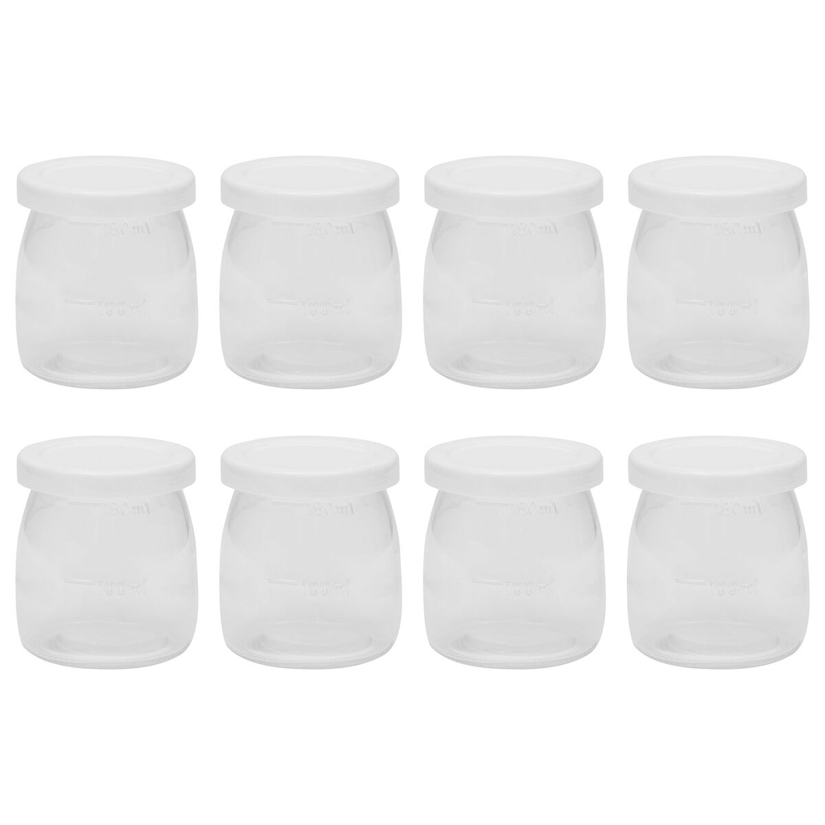 NOD Yoghurtmaker – Ekstraglas 8 stk