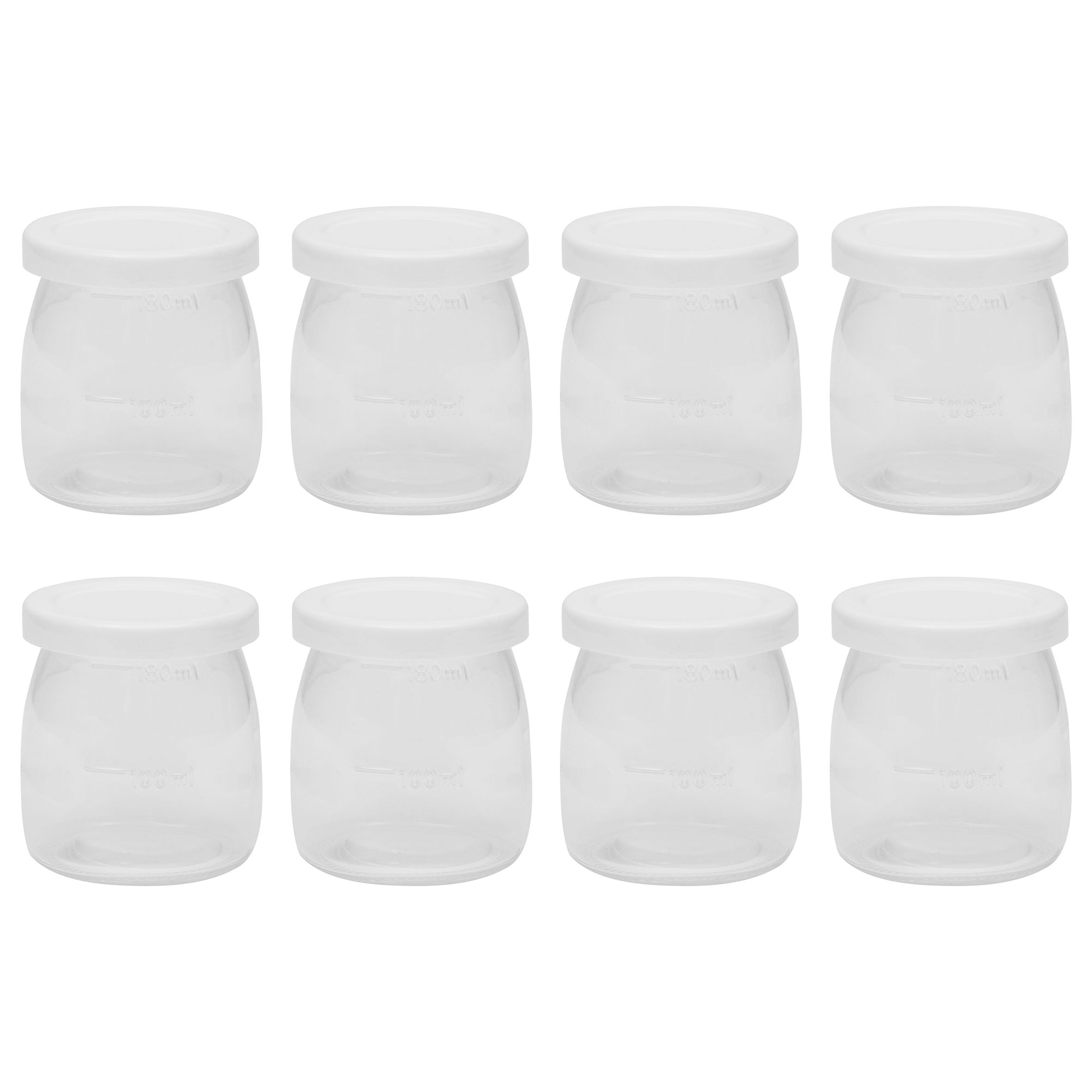 Yoghurtmaker extraglas 8 st