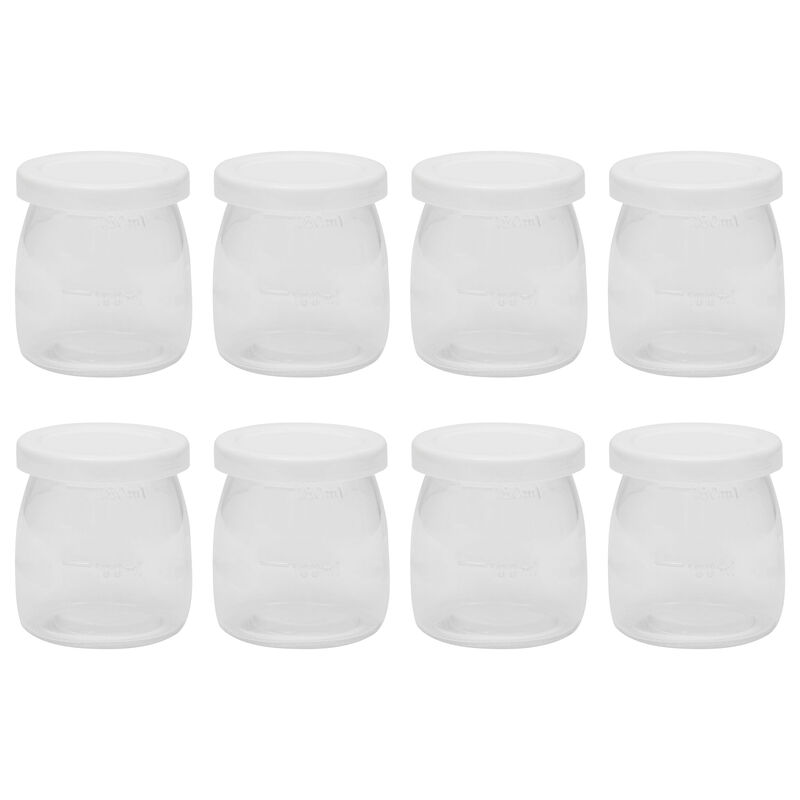 Yoghurtmaker extraglas 8 st