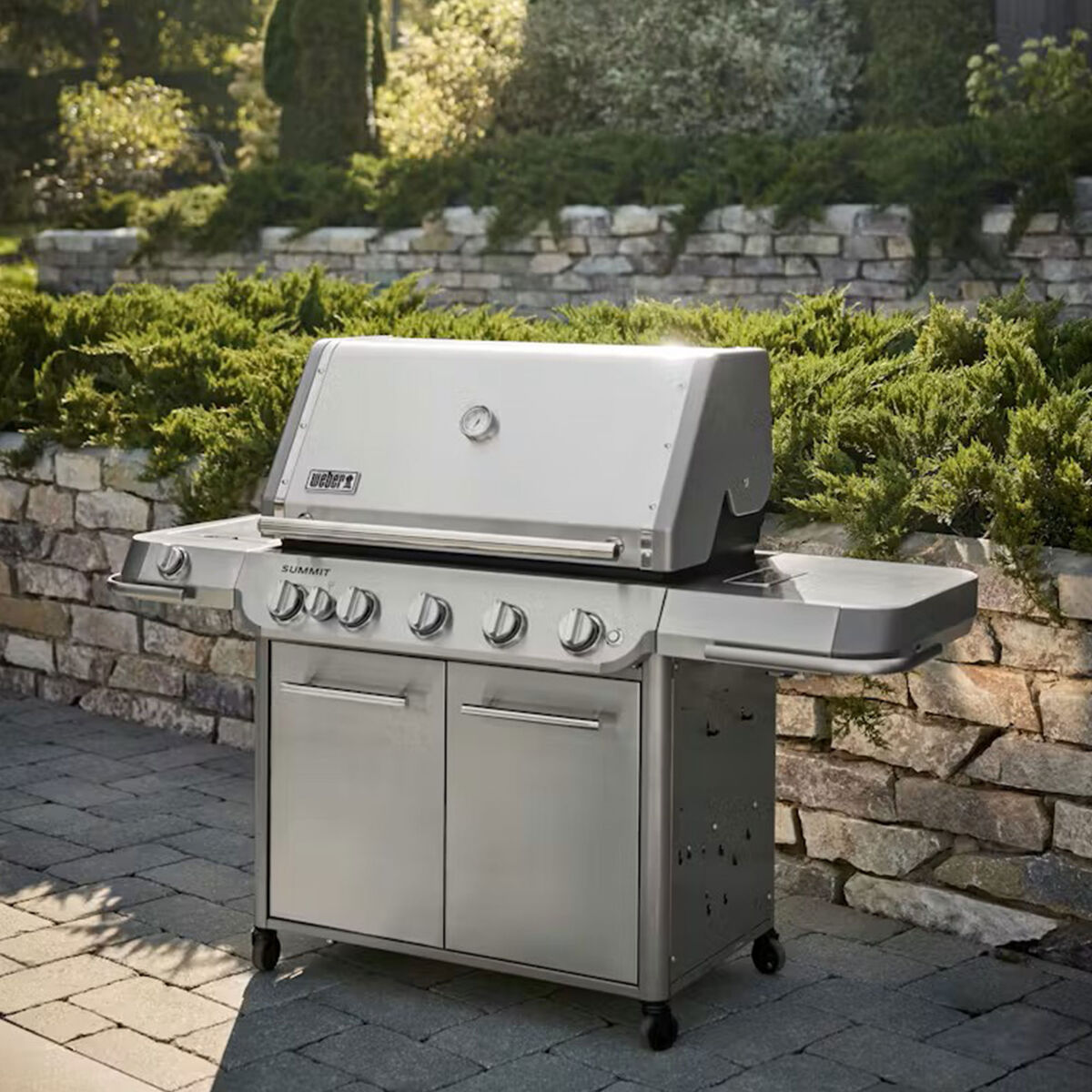 Summit FS38 S gasolgrill, rostfritt stål