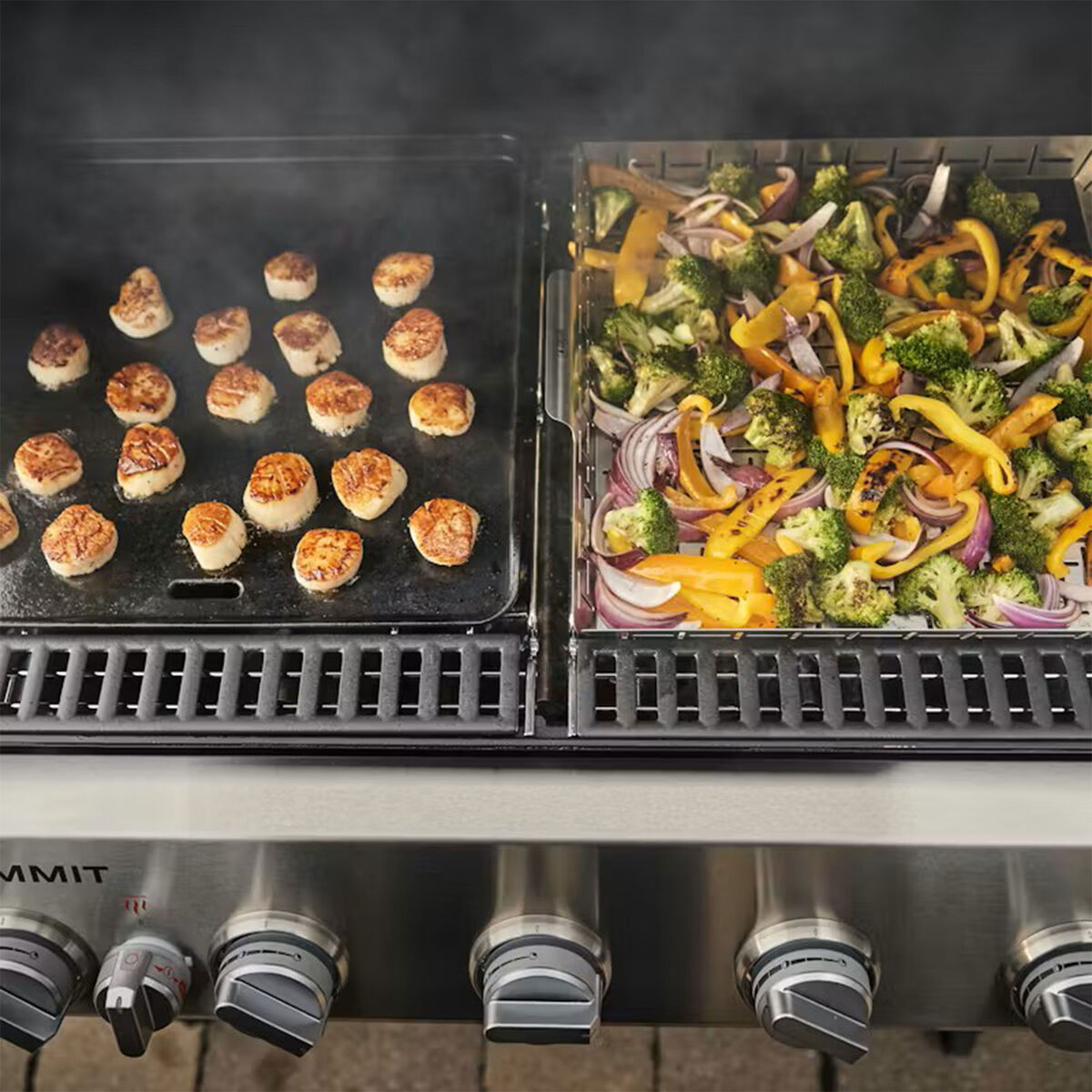 Summit FS38 S gasolgrill, rostfritt stål