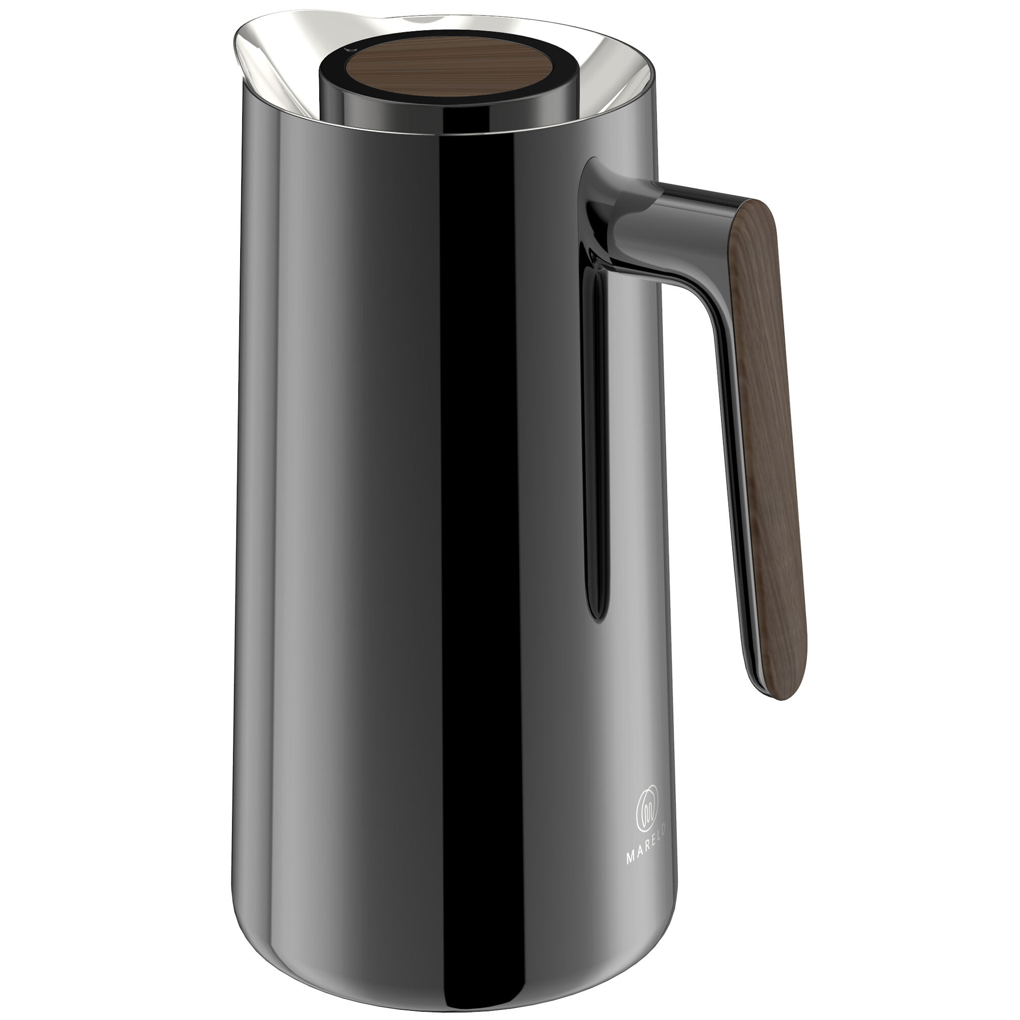 Mareld Termoskanna 1 liter, blanksvart