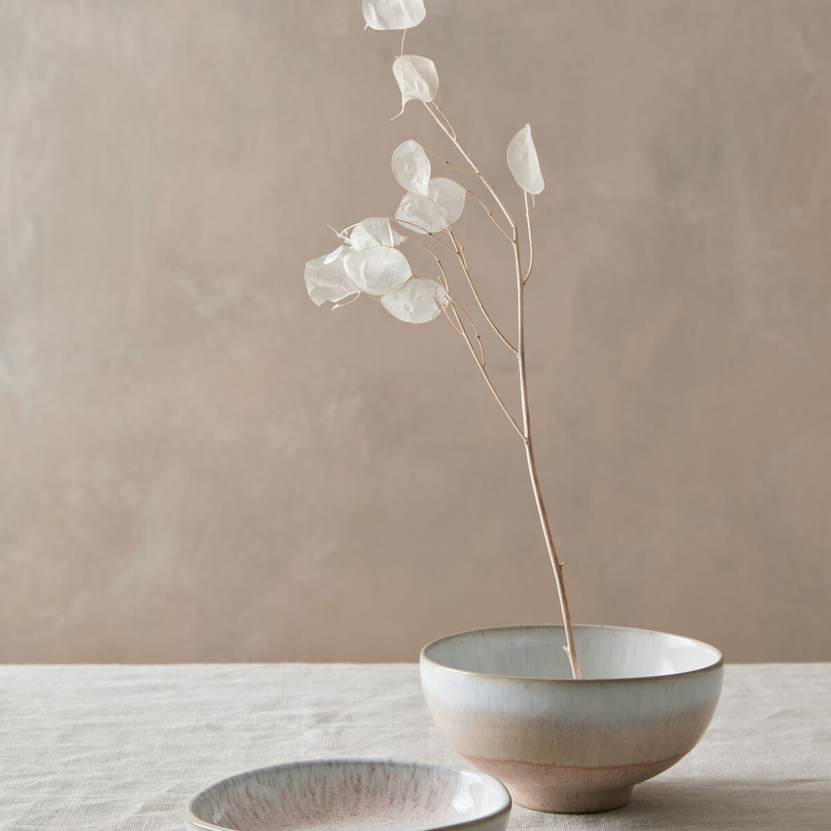 Kiln Coral ris skål