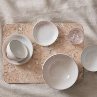 Kiln Coral Serveringsfad Dyb medium