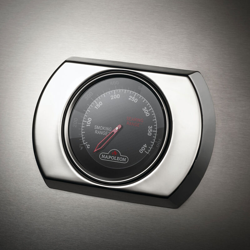 BIG44-1 Inbyggnadsgrill, rostfritt stål