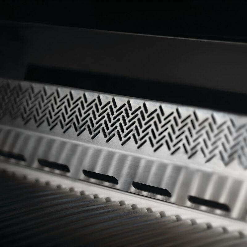 BIG44-1 Inbyggnadsgrill, rostfritt stål