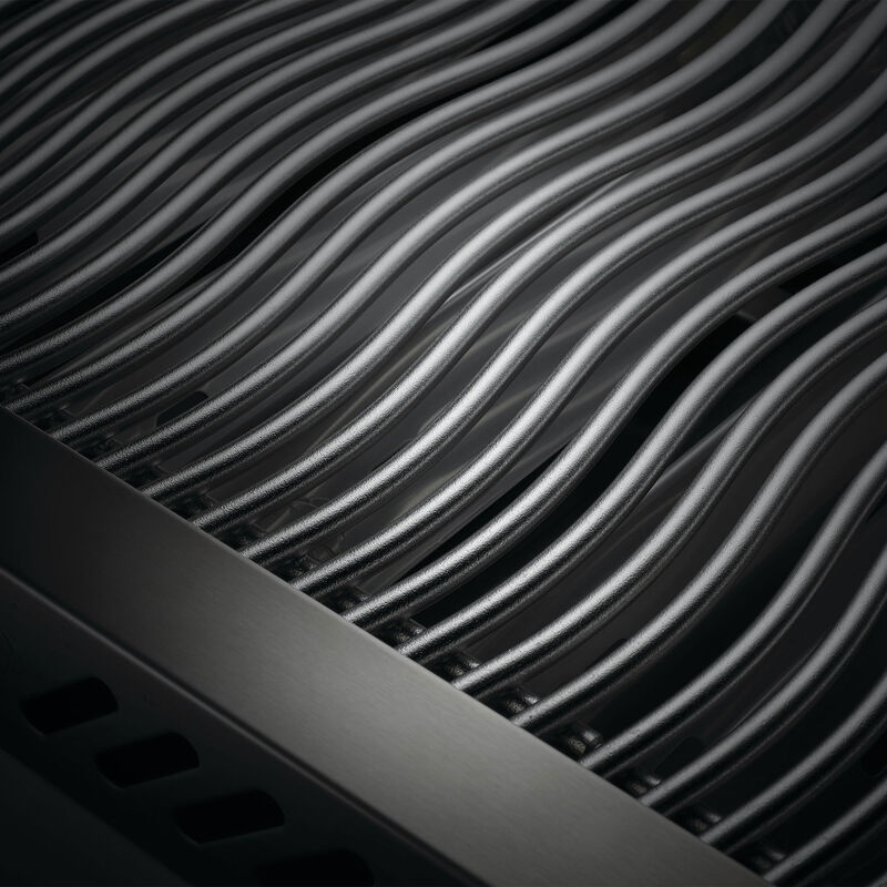 BIG44-1 Inbyggnadsgrill, rostfritt stål