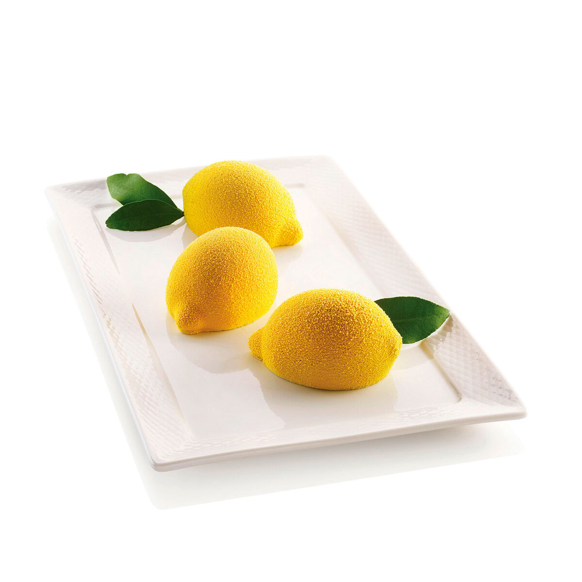 Delizia Al Limone silikonform, ljusgrå