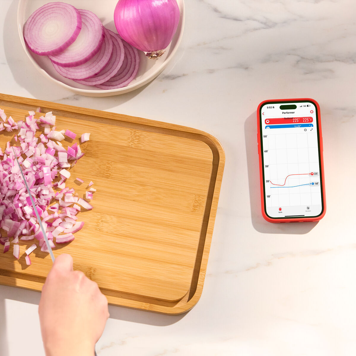 Weber Smart Termometer Trådløs med Modtager