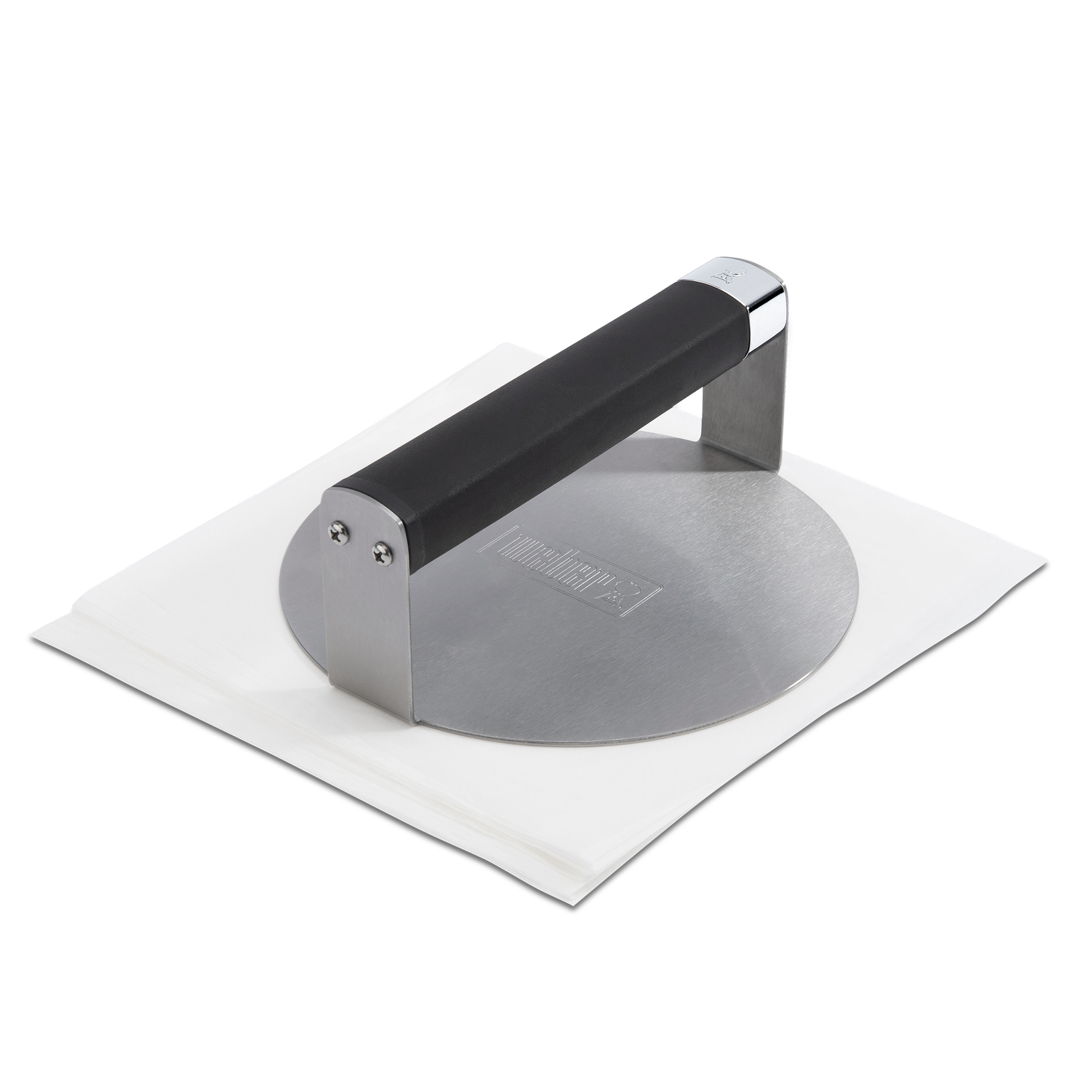 Weber Hamburgerpress Stål 18,5 cm