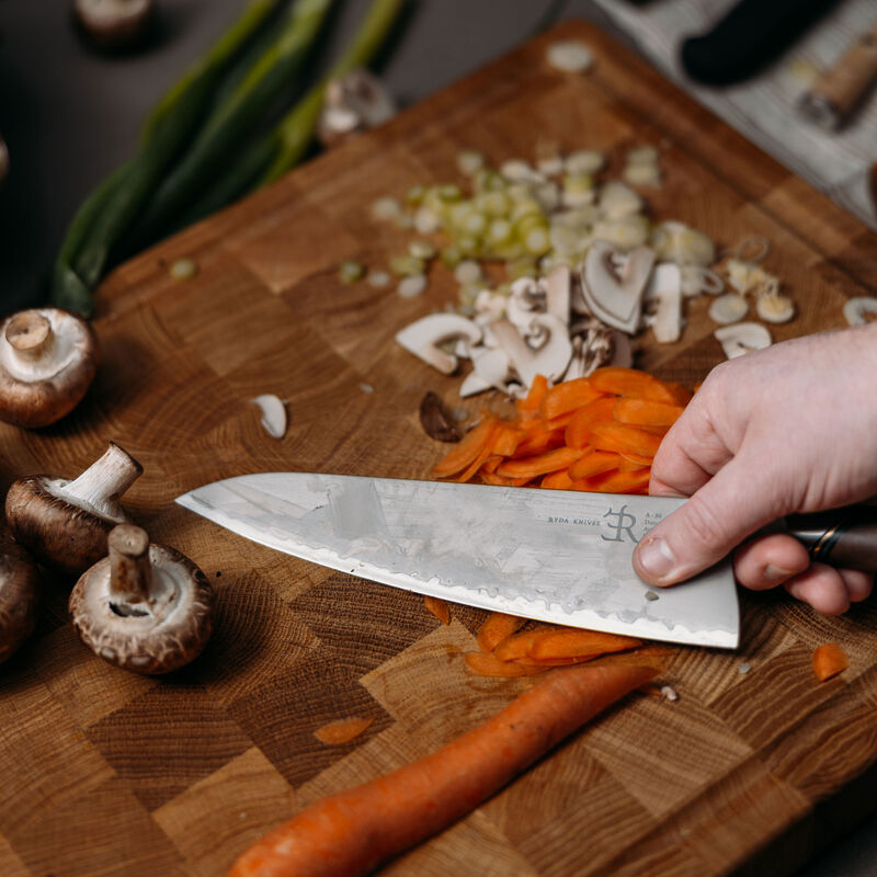 Skärbräda i Ek 46x36x3,5 cm