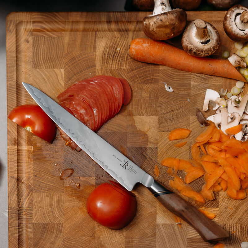 Skärbräda i Ek 46x36x3,5 cm