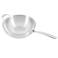 Essentials Sizzle Wok 30 cm, rustfrit stål