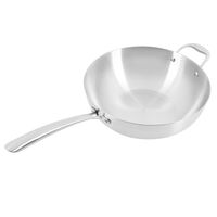Essentials Sizzle Wok 30 cm, rustfrit stål